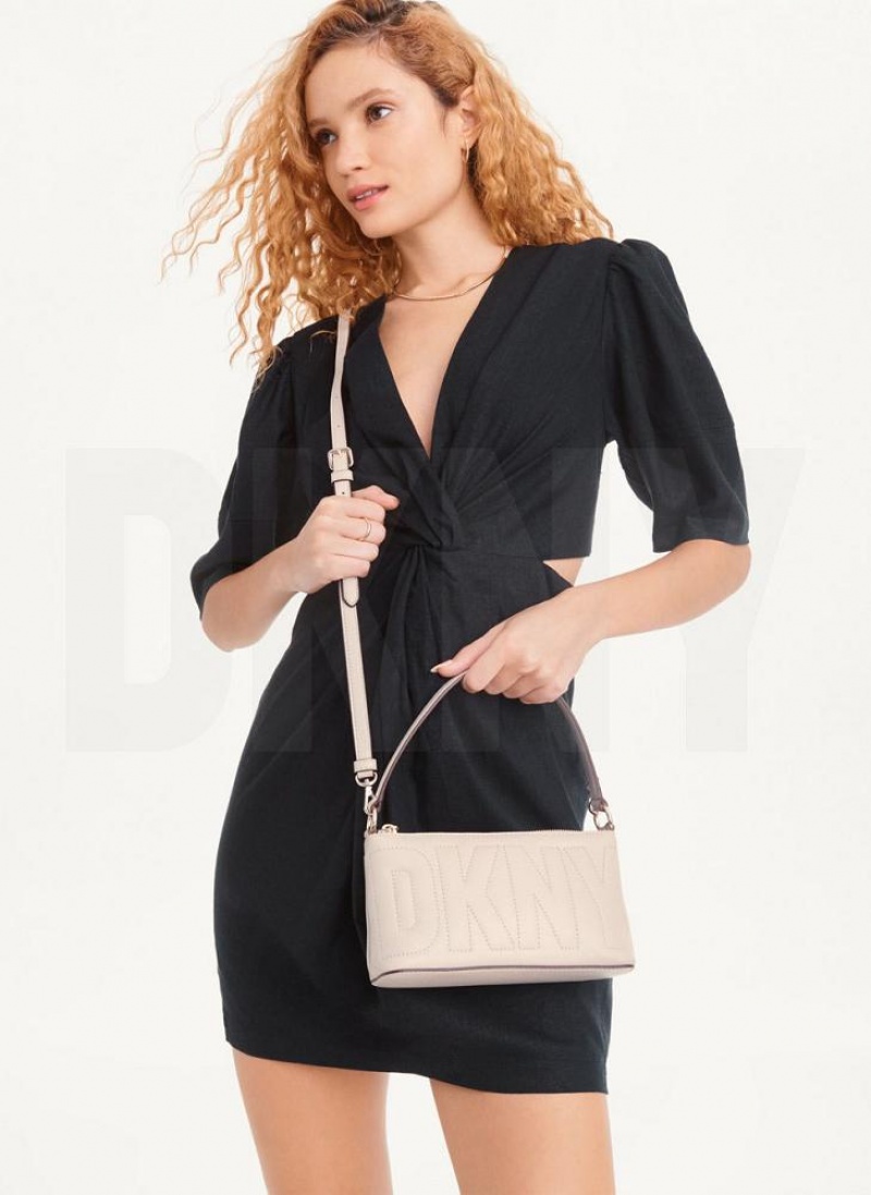 Grey DKNY Elsa Demi Bags Crossbody Bags | USA-D1531