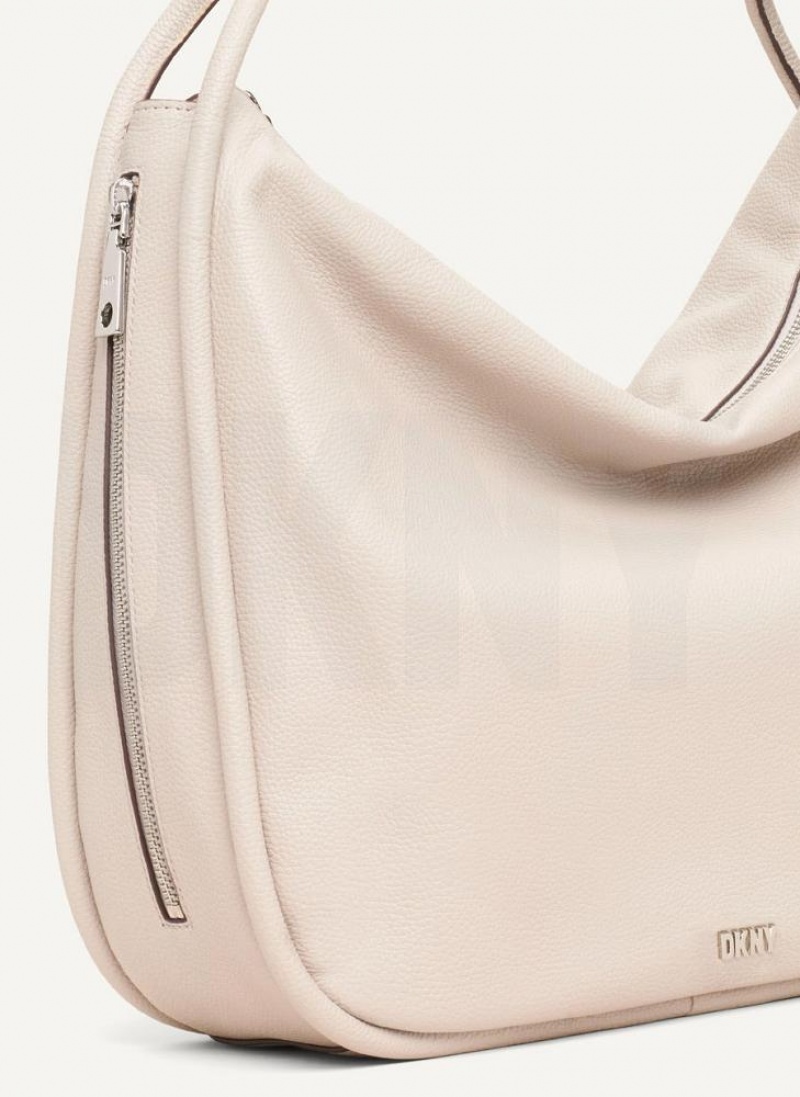 Grey DKNY Phoebe Hobo Bags Tote Bags | USA-D1164