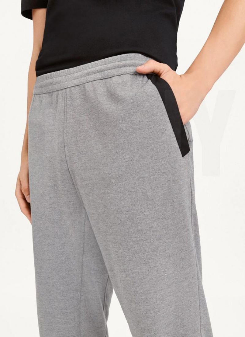Grey DKNY Polished Men's Pants | USA-D0501