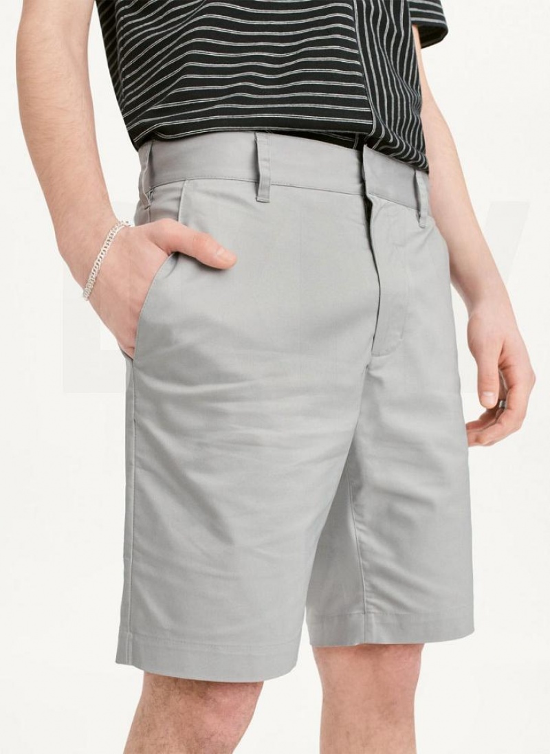 Grey DKNY Tech Men\'s Shorts | USA-D0807