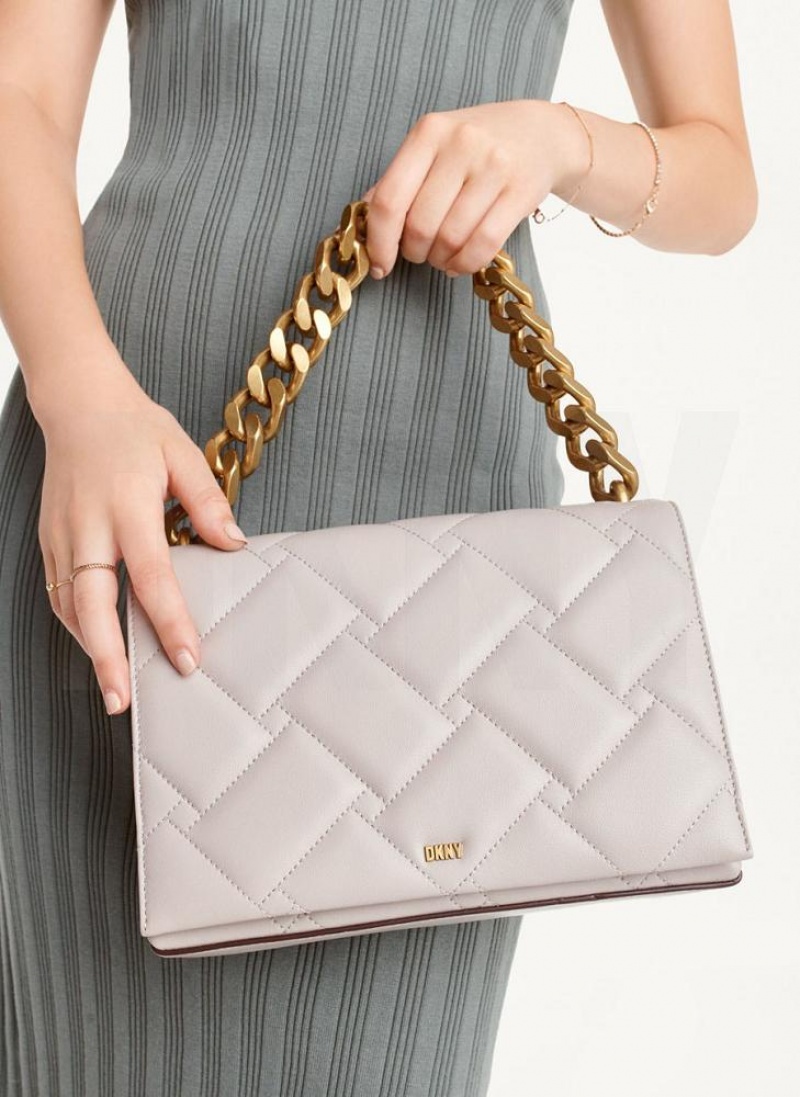 Grey DKNY Willow Chain Bags Crossbody Bags | USA-D1815