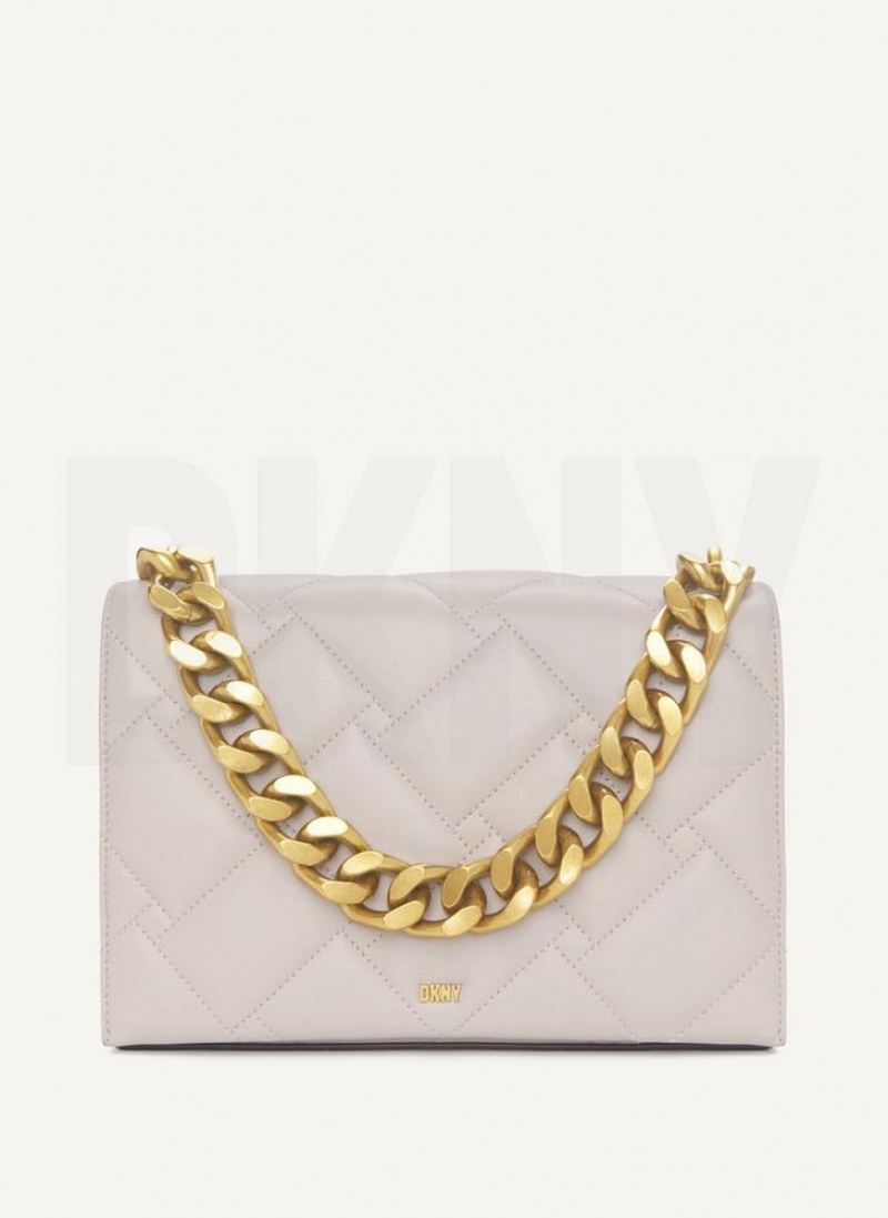 Grey DKNY Willow Chain Bags Crossbody Bags | USA-D1815