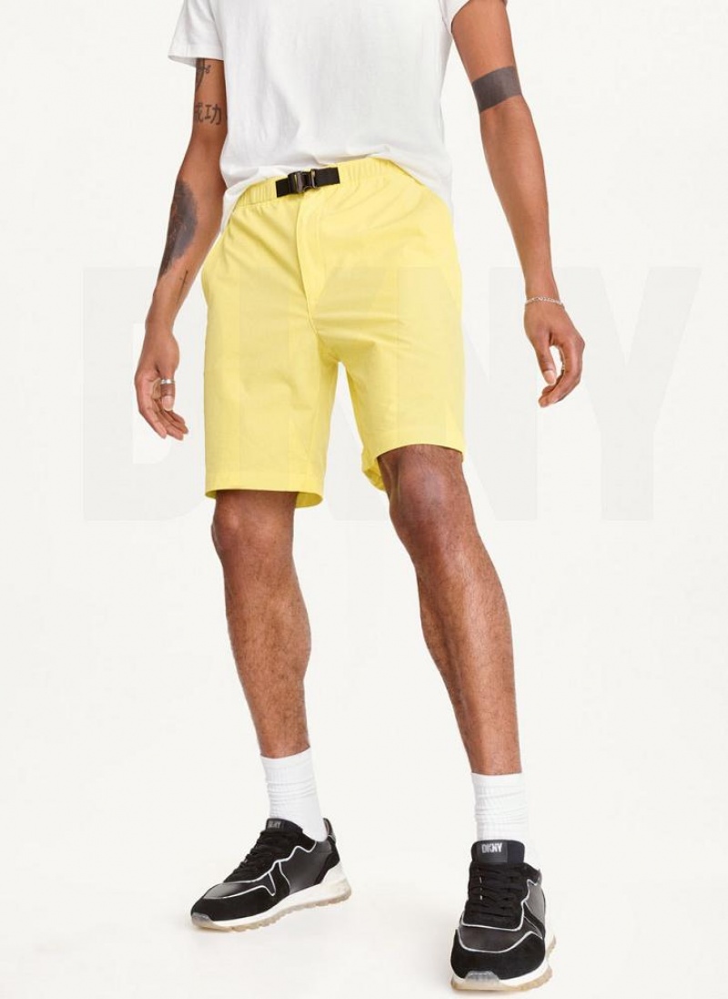 Lemon DKNY Nylon Men's Shorts | USA-D0801