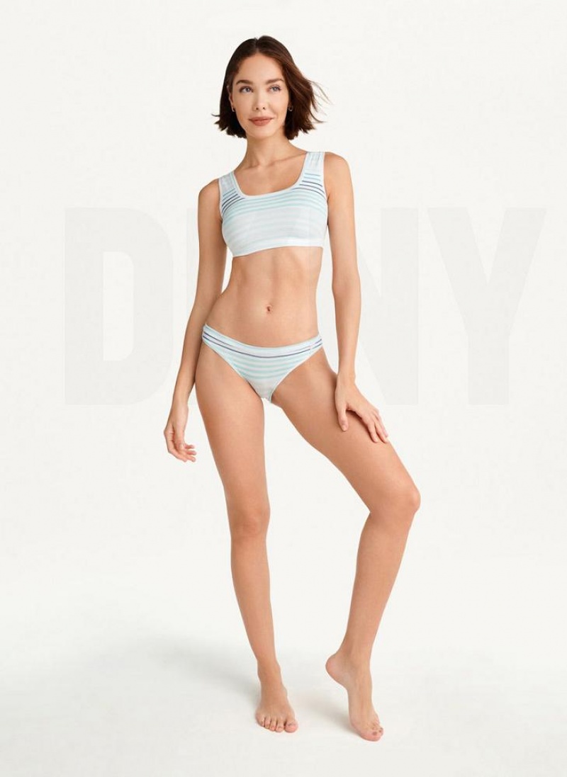 Multicolor DKNY Table Tops Modal Women's Bralette | USA-D0640