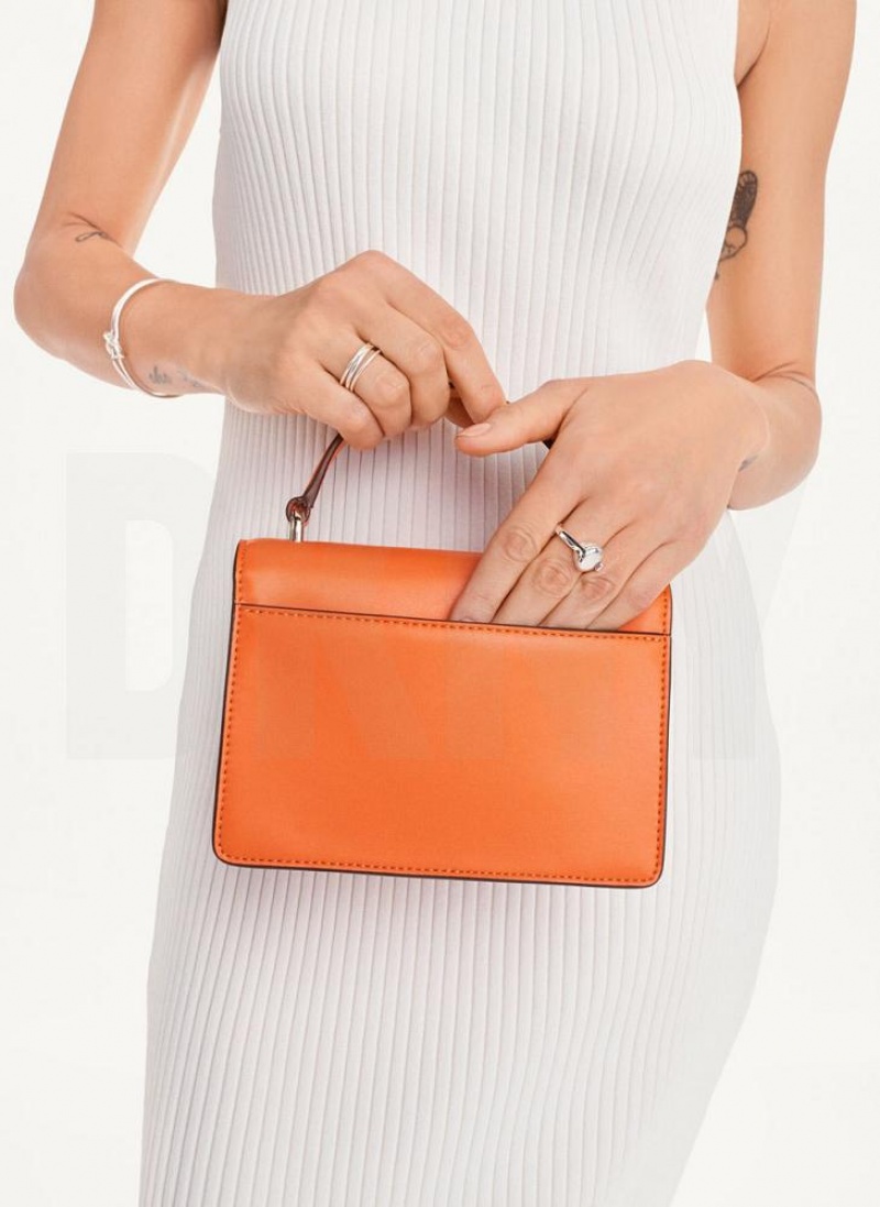 Orange DKNY Millie Bags Crossbody Bags | USA-D1527