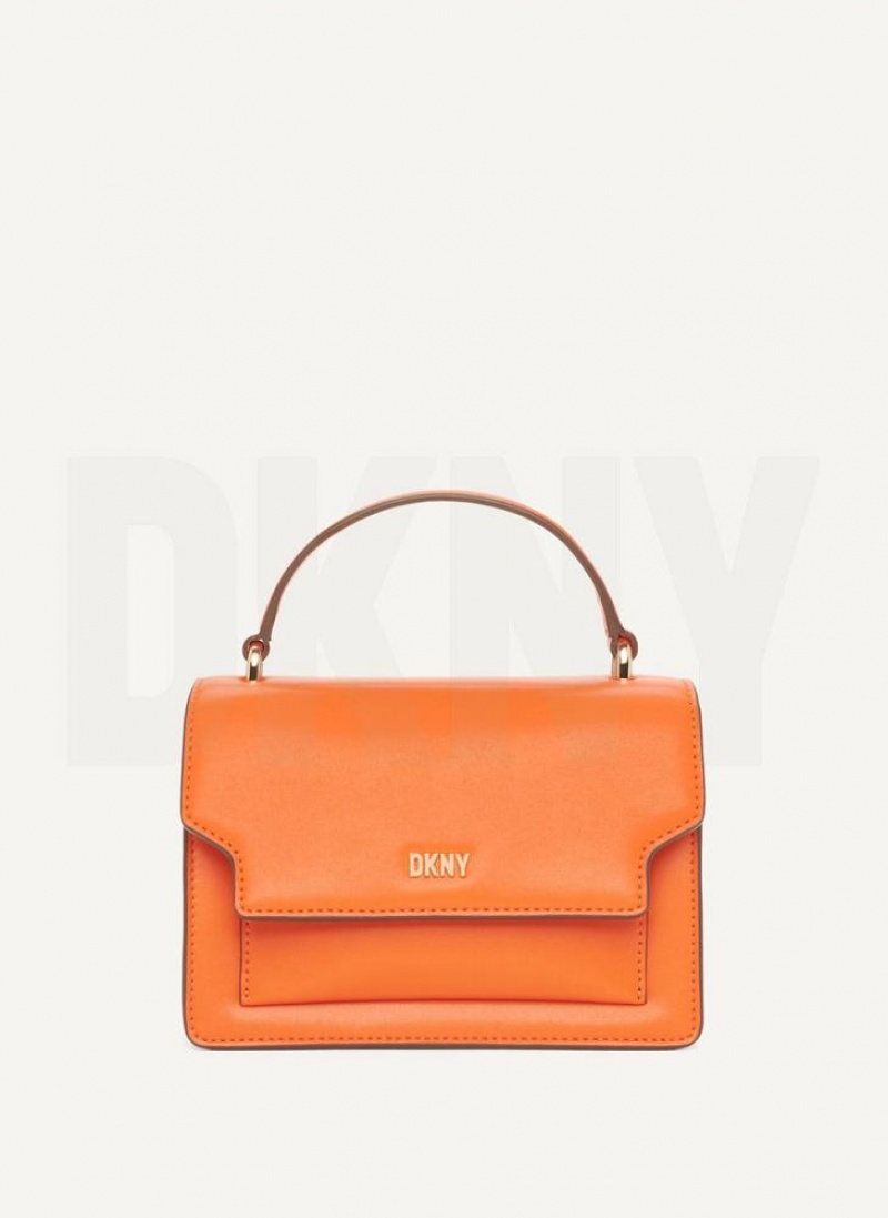 Orange DKNY Millie Bags Crossbody Bags | USA-D1527