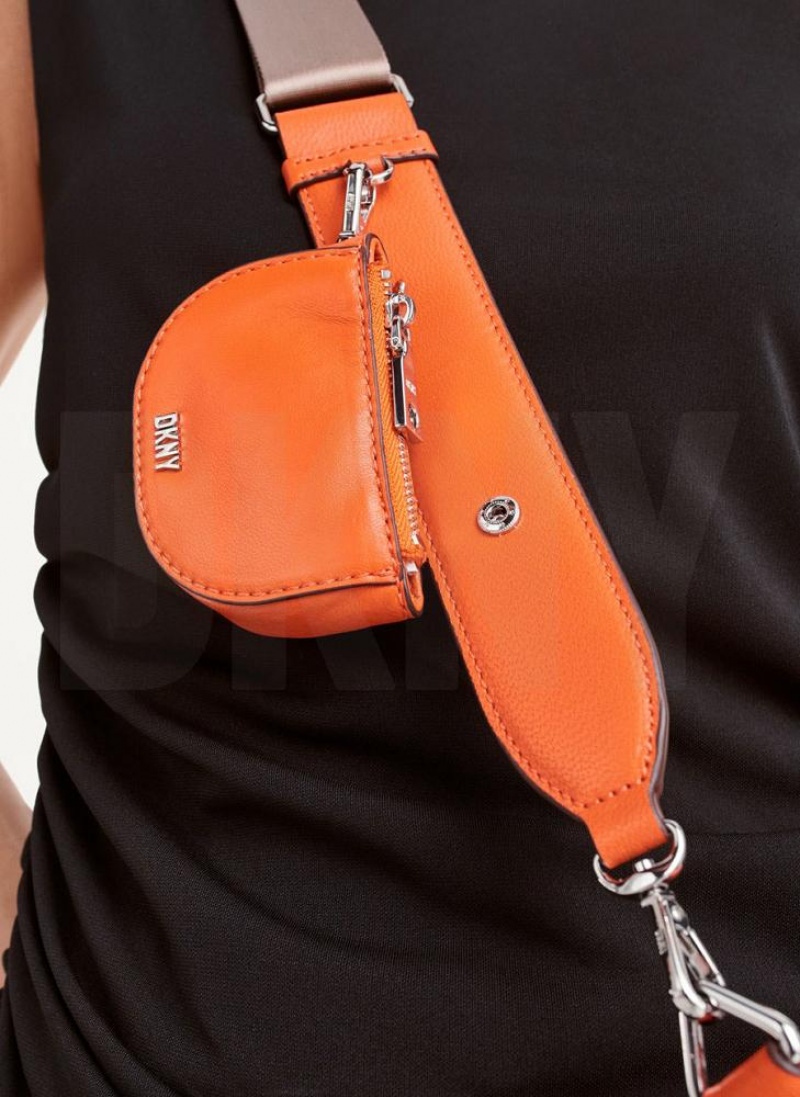 Orange DKNY Orion Bags Crossbody Bags | USA-D1341