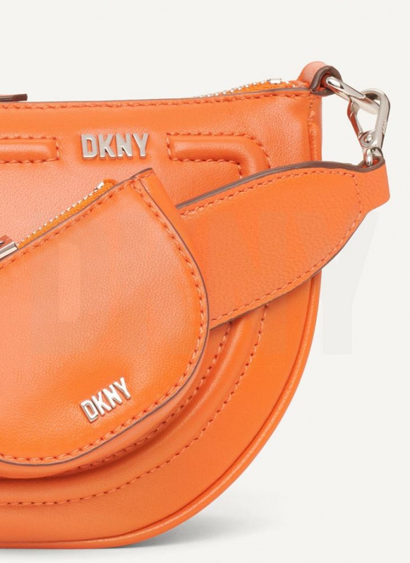 Orange DKNY Orion Bags Crossbody Bags | USA-D1341