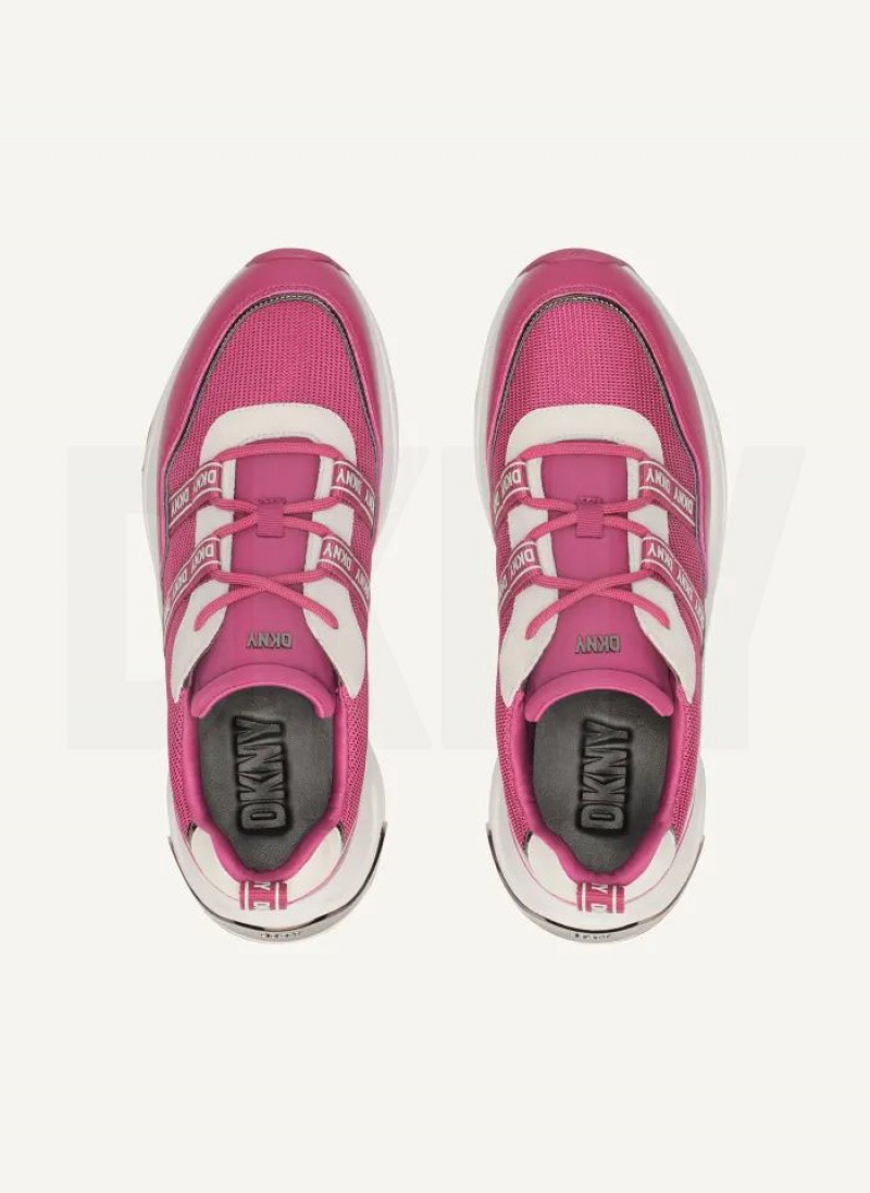 Pink DKNY Justine Slip On Shoes Sneakers | USA-D0759