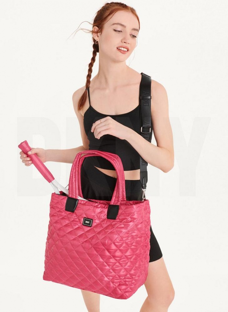 Pink DKNY Maya Bags Tote Bags | USA-D0204