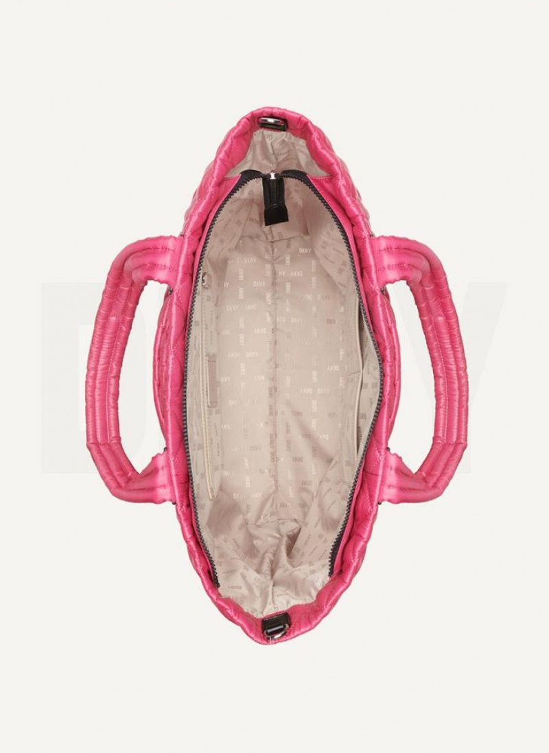 Pink DKNY Maya Bags Tote Bags | USA-D0204