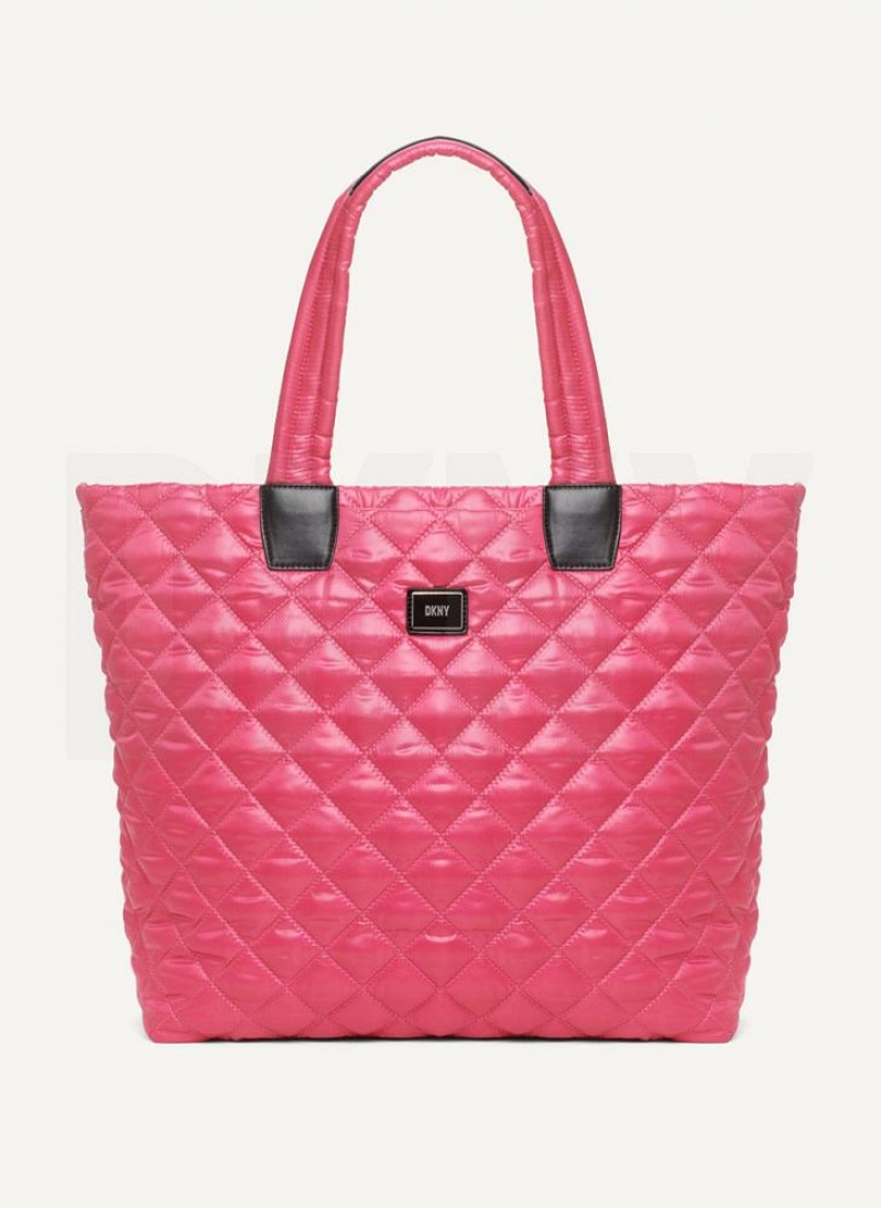 Pink DKNY Maya Bags Tote Bags | USA-D0204