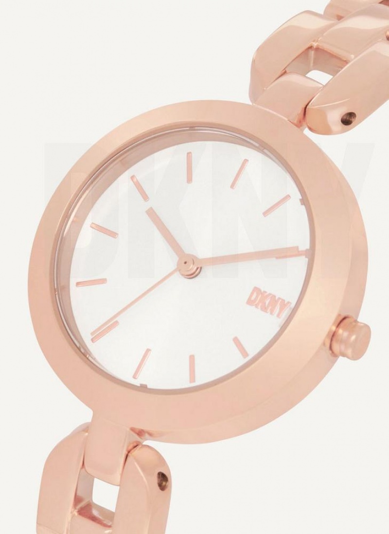 Rose Gold DKNY City Link Women's Watches | USA-D0755
