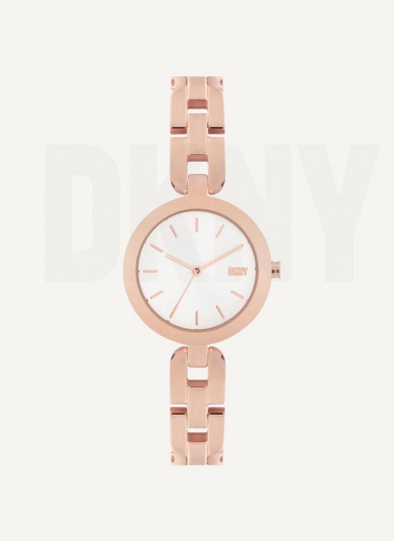 Rose Gold DKNY City Link Women\'s Watches | USA-D0755