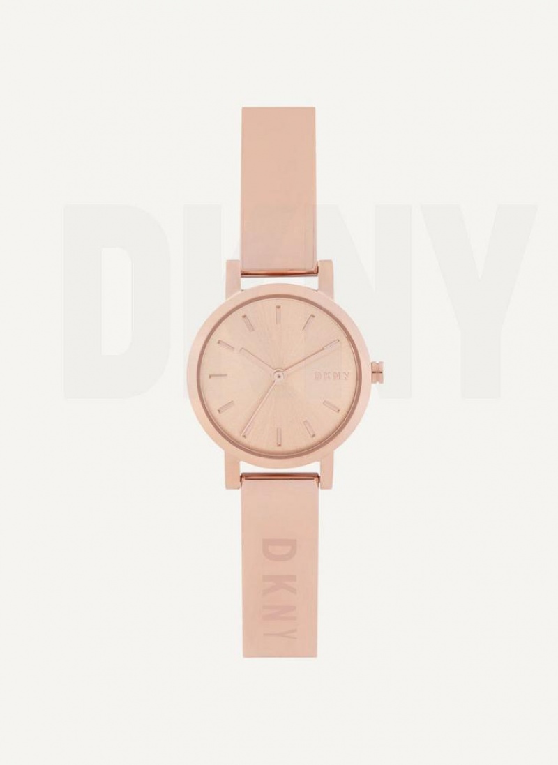 Rose Gold DKNY Soho Women\'s Watches | USA-D0957