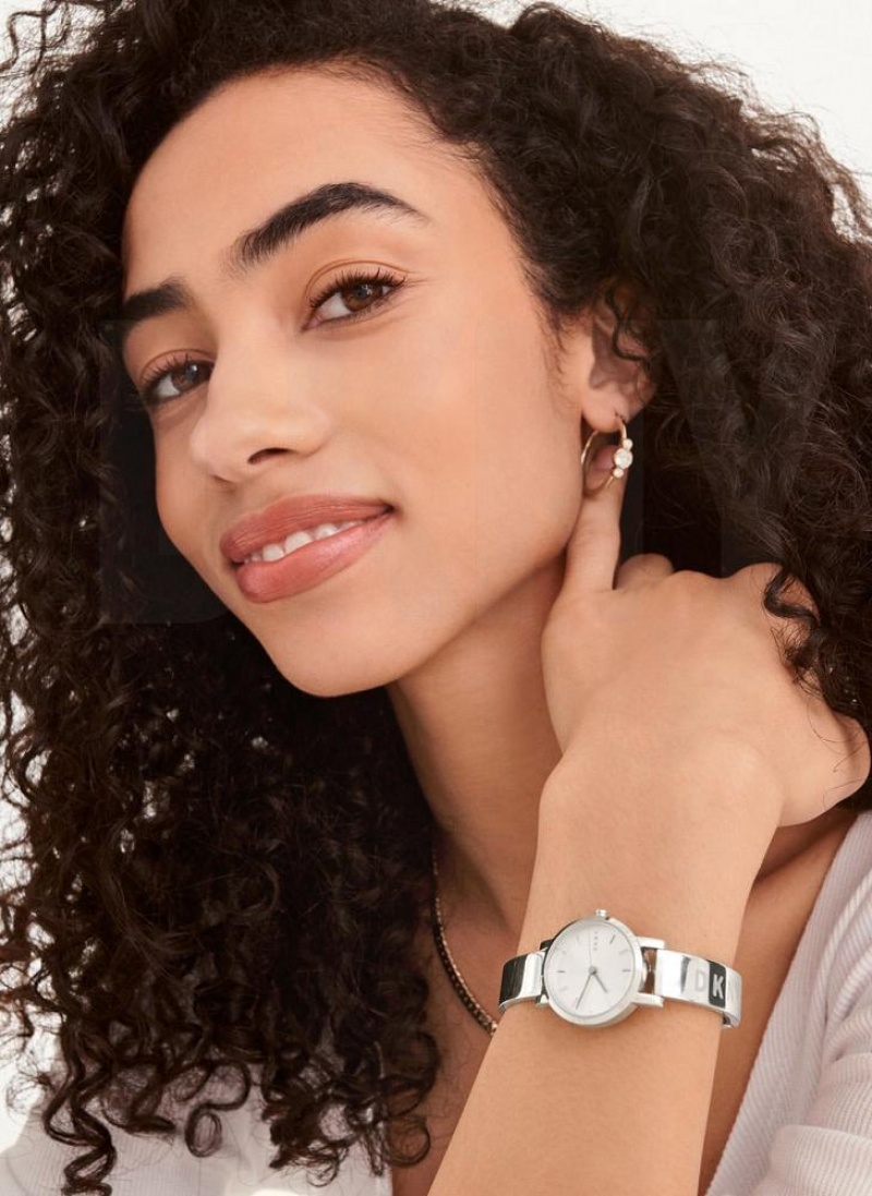 Silver DKNY Soho Women's Watches | USA-D1741