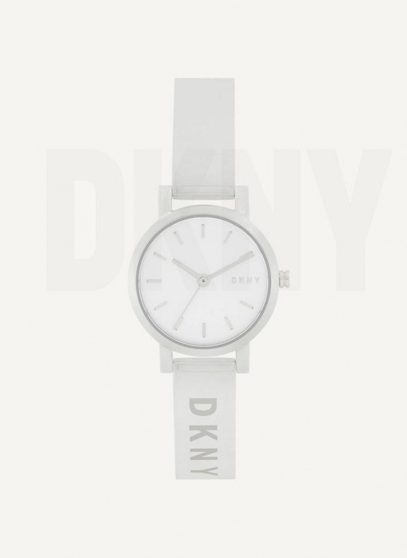 Silver DKNY Soho Women\'s Watches | USA-D1741