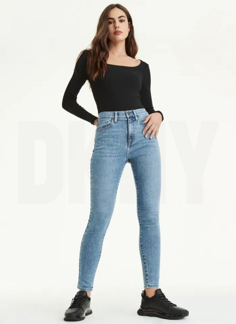 Wash DKNY Skinny Women's Jeans | USA-D0319