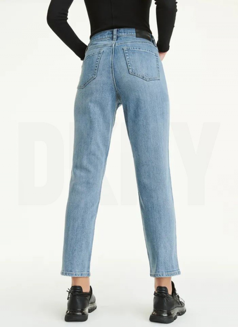 Wash DKNY Slim Straight Women's Jeans | USA-D1887