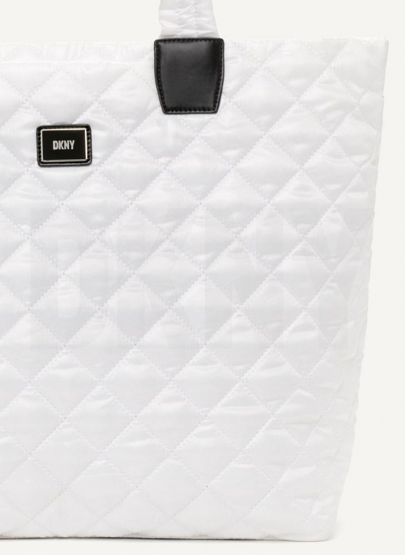 White DKNY Maya Bags Tote Bags | USA-D0988