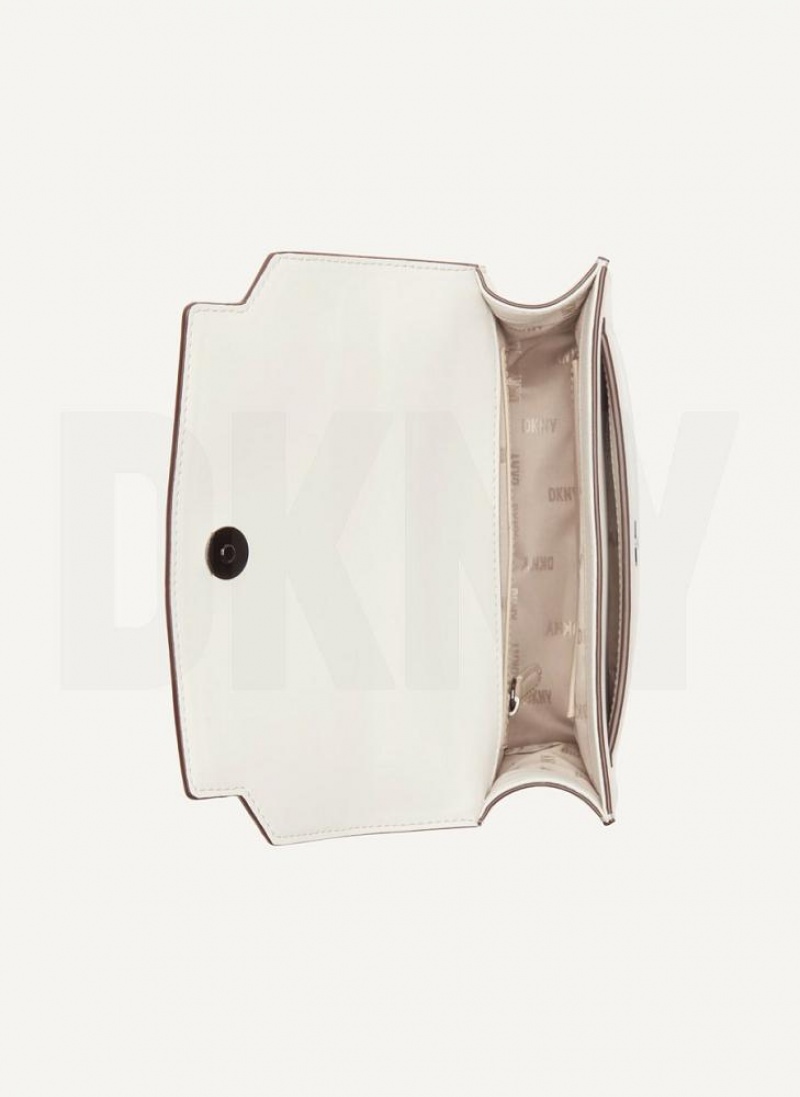 White DKNY Millie Bags Shoulder Bags | USA-D0570