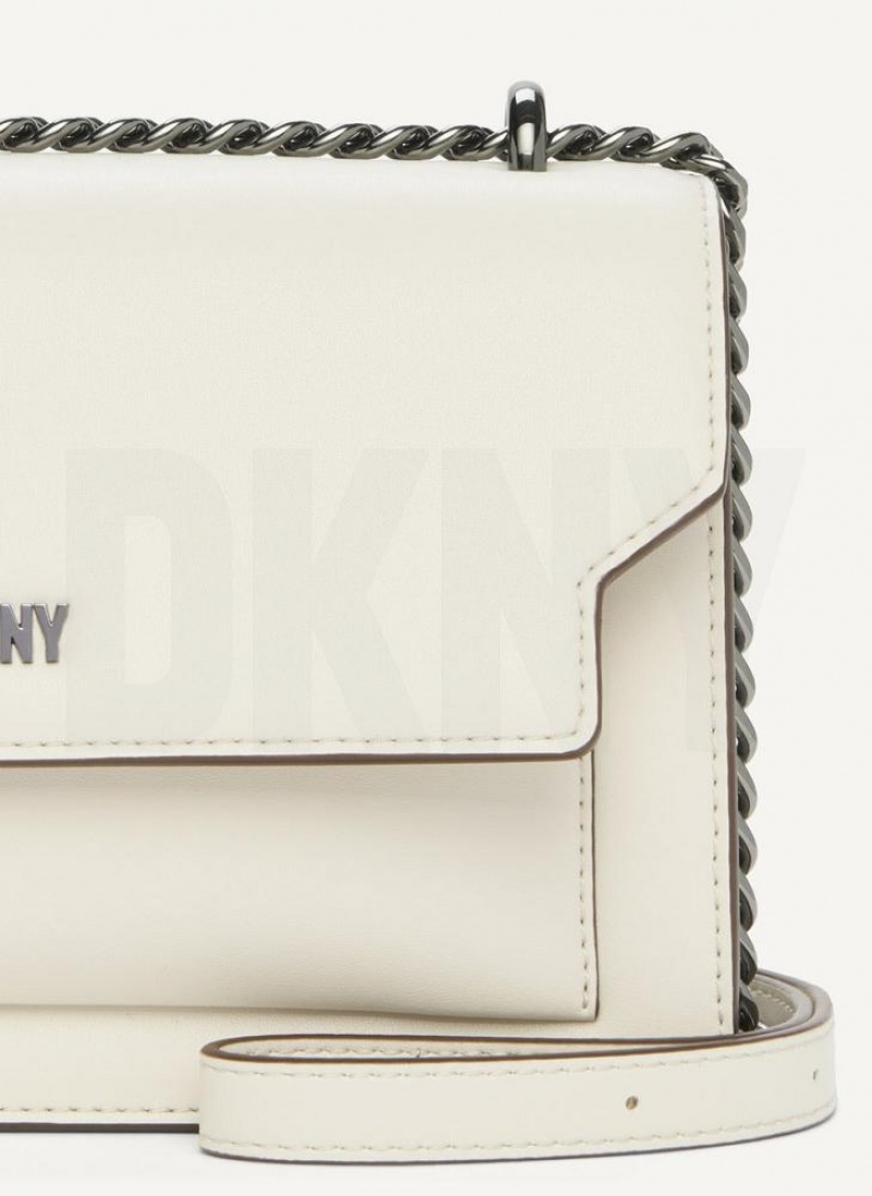 White DKNY Millie Bags Shoulder Bags | USA-D0570