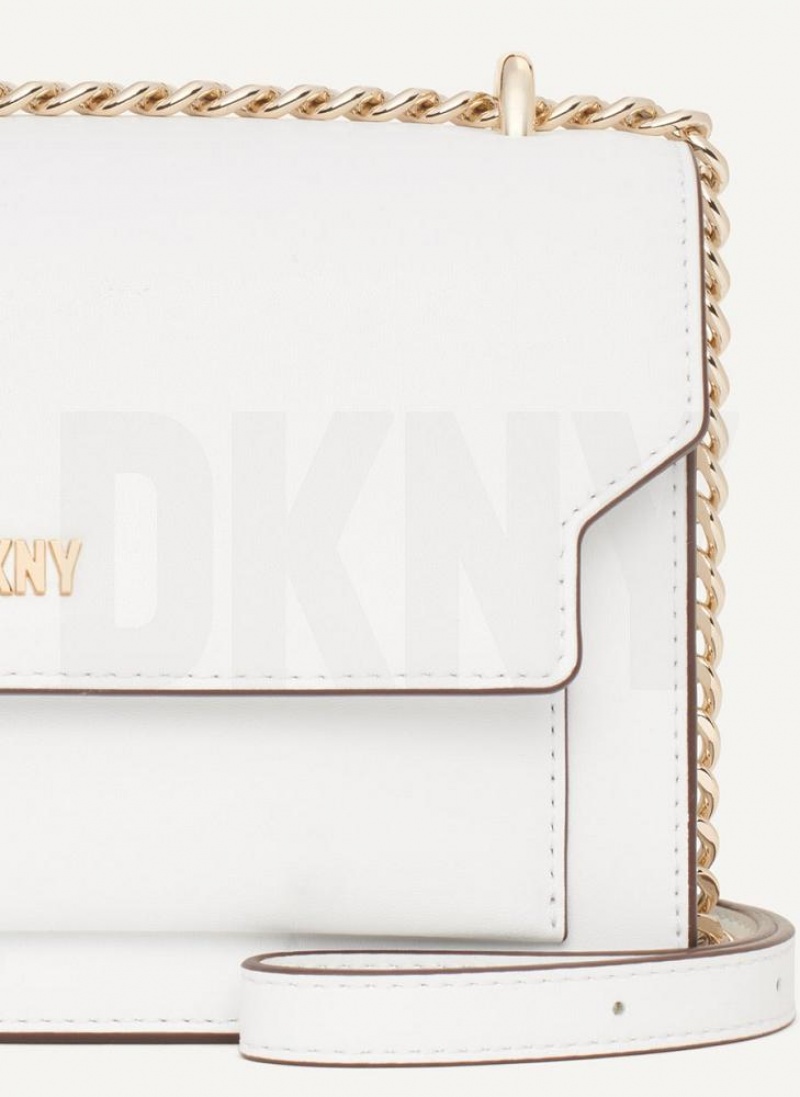 White DKNY Millie Bags Shoulder Bags | USA-D0265