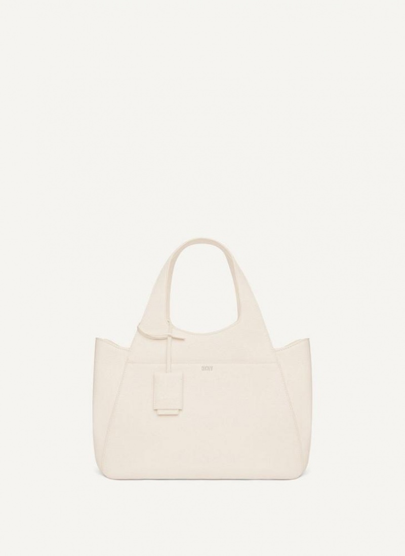 White DKNY The Large Effortless Bags Tote Bags | USA-D1222