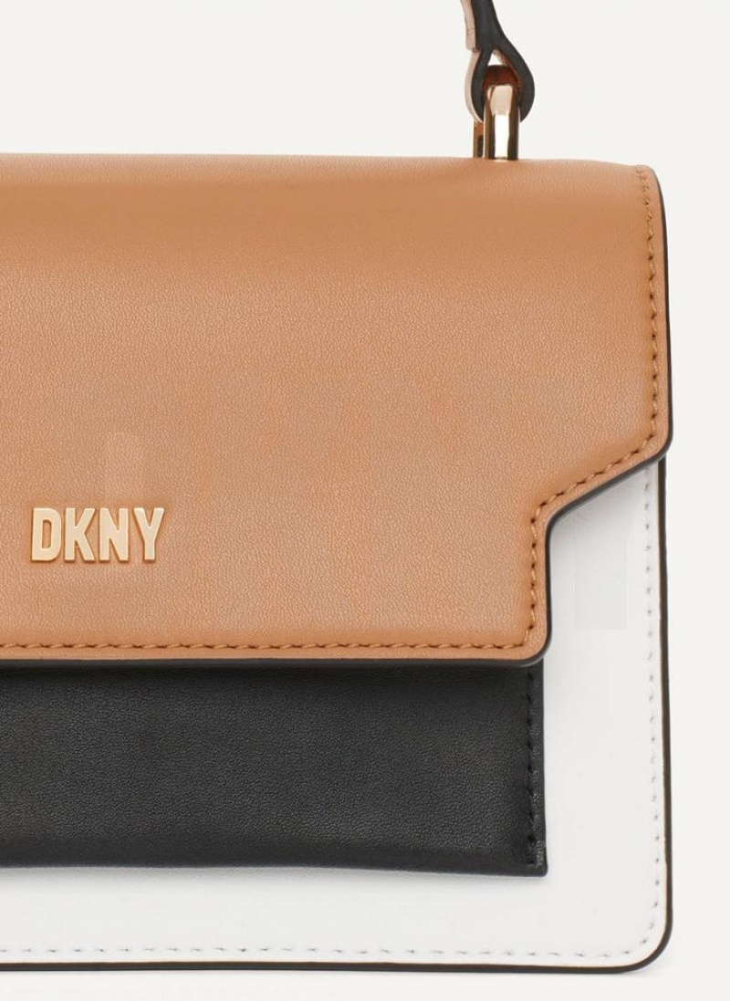 White / Multicolor DKNY Millie Bags Crossbody Bags | USA-D0904