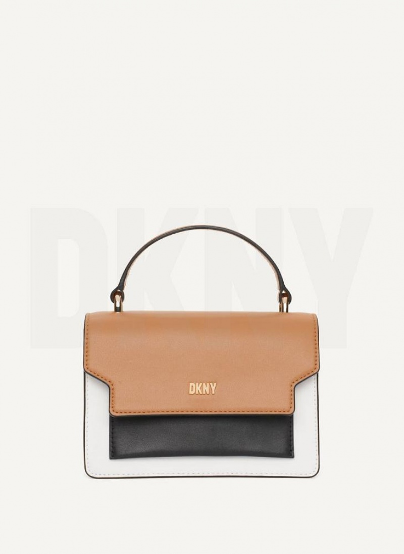 White / Multicolor DKNY Millie Bags Crossbody Bags | USA-D0904