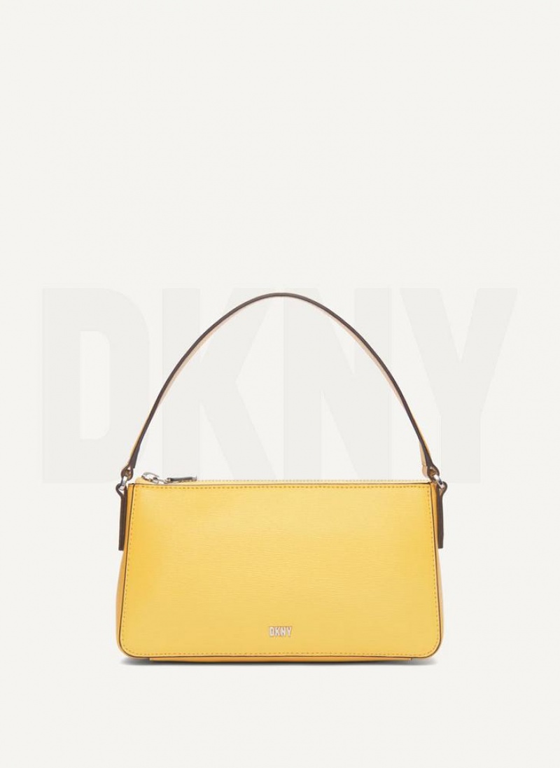 Yellow DKNY Irina Demi Bags Wallets | USA-D1578