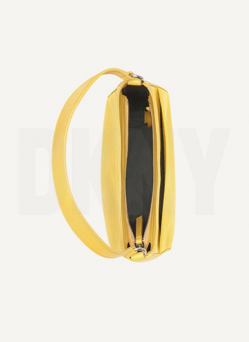Yellow DKNY Medium Bags Shoulder Bags | USA-D0278