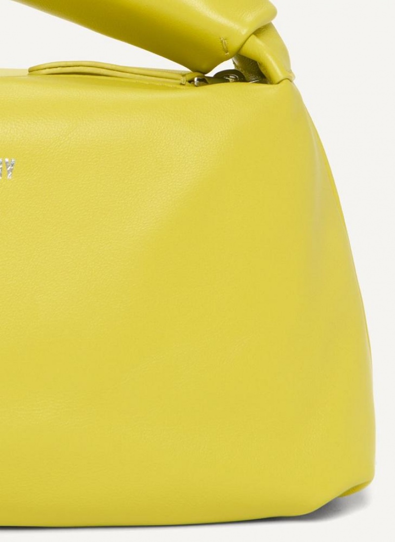 Yellow DKNY Mini Modernist Knot Bags Tote Bags | USA-D0619